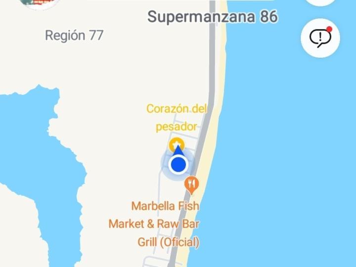 Ferienwohnung Corazon Del Pescador Cancún Exterior foto